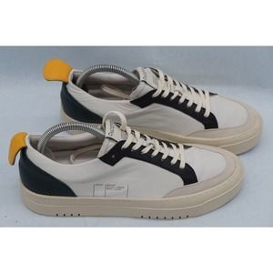 Oncept London Lux Fashion Sneaker Shoes Men US 8.5 White Cloud Calf Leather